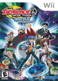 Beyblade: Metal Fusion Battle Fortress Wii US box art
